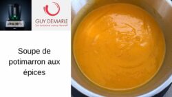 Soupe de potimarron aux épices ￼
