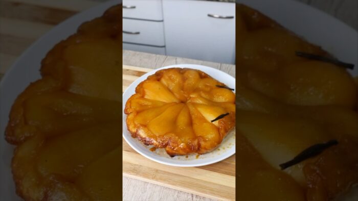 TARTA TATIN DE PERA – receta fácil y calentita. LaDulcepedia