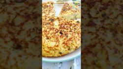 TORTILLA de Coliflor. Así te quedará muy SABROSA
