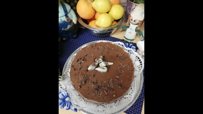 Tarta de chocolate sin horno,en thermomix