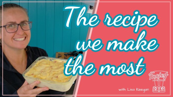 The most frequently made cutter recipe in our week – Potato Bake
