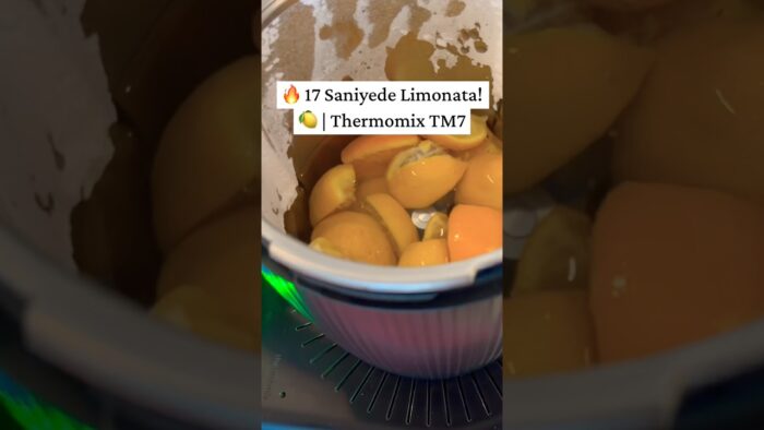 Thermomix TM7 ile Limonata Yaptık #keşfet #vlog #viral #shorts