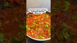 Thermomix ile kışlık menemen