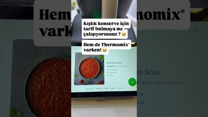 Thermomix ile kışlık tarifleri aramak zorunda değilsin