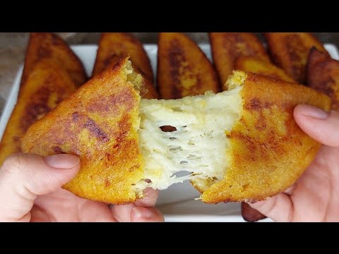 Tienes PLÁTANOS Y QUESO? Te Enseño una Receta deliciosa 😋