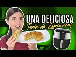 Una deliciosa receta de TORTA DE ESPINACAS en #AirFryer | #DoItLaura