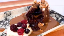 VOLCAN DE CHOCOLATE 🍫, pocos ingredientes y rapido de hacer