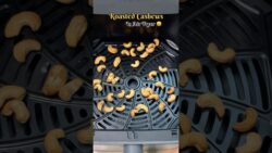*Viral* Roasted Cashews In Air Fryer #shorts #youtubeshorts #viral #airfryerrecipes #food #recipe
