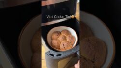 Viral cookie tin recipe,Easy to make cookie,Baking with airfryer #cookie #airfryerrecipe #chocolate