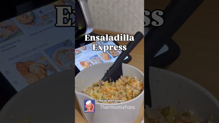 Y si la ensaladilla se picase sola? Abajo una ensaladilla rusa express así de fácil con Thermomix!!!