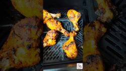 Yummy Chicken Drumsticks Fry in Air Fryer #foodie #airfryerrecipes