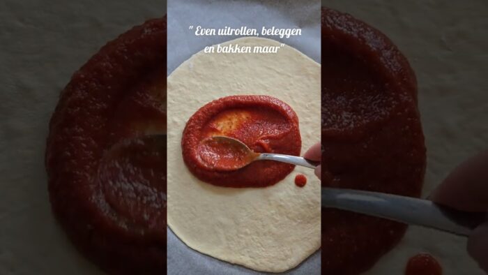 Zelf pizzadeeg maken was nog nooit zo makkelijk