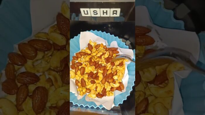 #airfryer #kaju #nuts #viral #youtubeshorts #shorts #reels #instagram #indianfood #recipe #easy