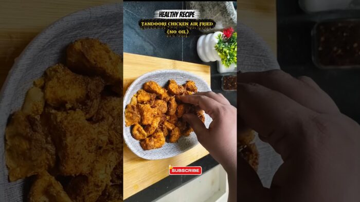 healthy recipe /tandoori chicken air fried/no oil #shorts #airfriedchicken #tandoorichicken