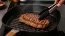 Los chefs españoles coinciden: «El filete a la plancha perfecto no lleva sal gorda; mejor sal fi ...