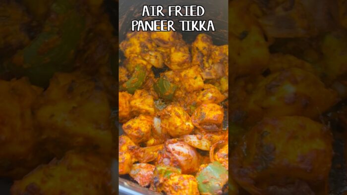 #paneertikka #airfryerrecipes #paneertikkainairfryer #recipe #food #cooking #viralrecipe #trending