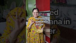 roasted makhana in airfryer#trending#ytshorts#cooking#easy recipe