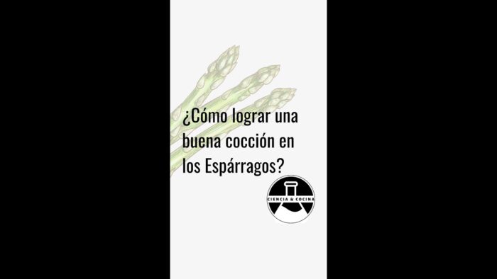 ¿Como cocinar los Espárragos? #cienciaycocina #shorts