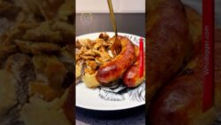 Купаты с грибами #рецепт #кбжу #еда #чтоприготовить #whobigger #cooking #food #ужин #recipe